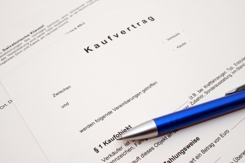 Vertragsabschluss